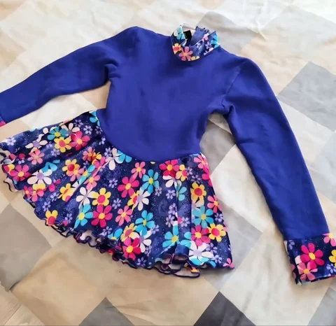 Теплое платье для фигурного катания 5-6 лет - частное объявление в Мытищи