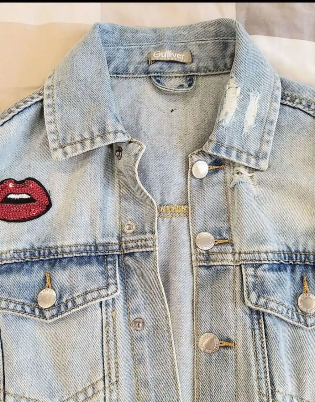 Джинсовая куртка Gulliver для ребенка - Детская одежда (Одежда) в Мытищи