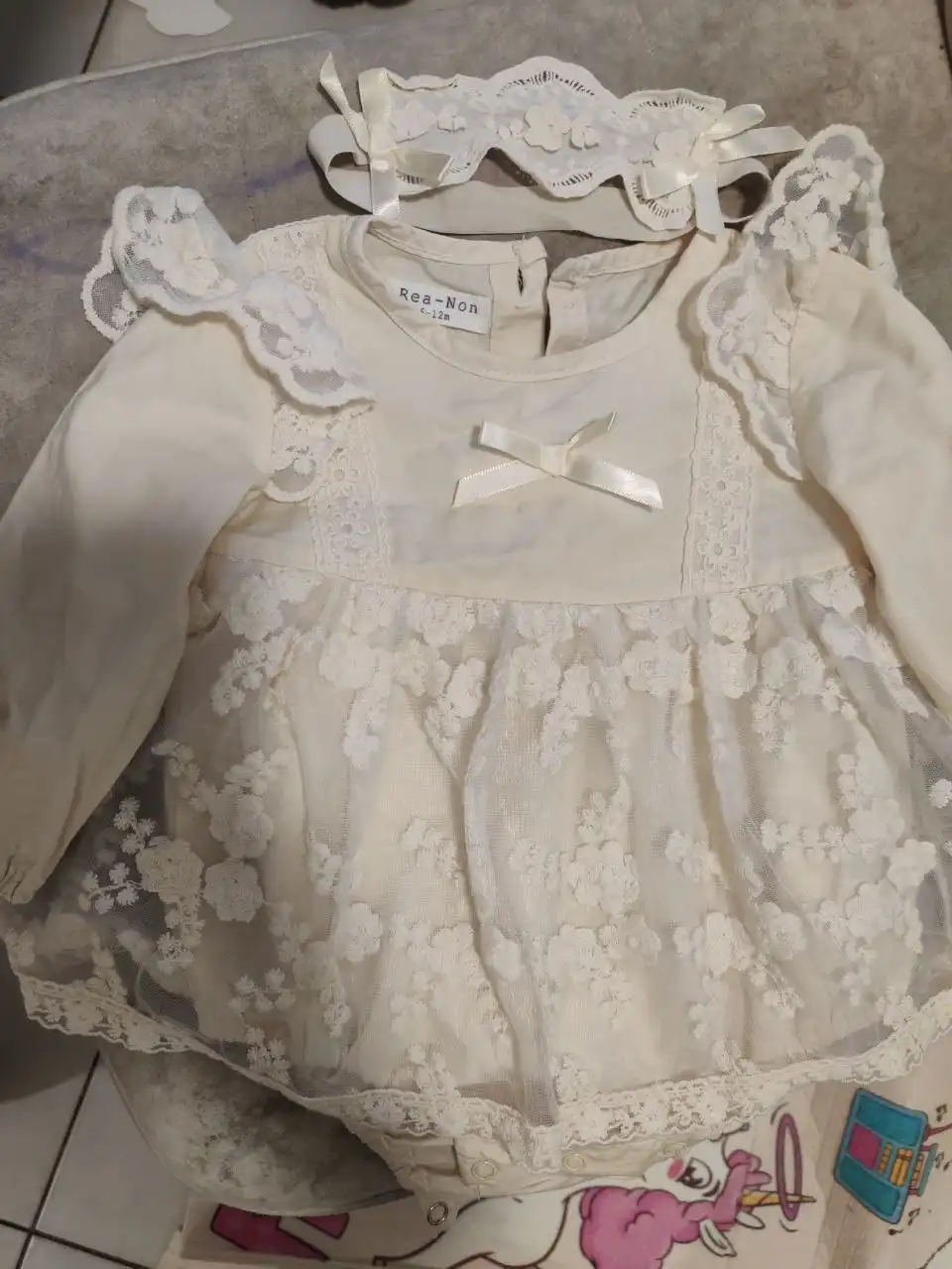 Платье боди для девочки с повязкой - Детская одежда (Товары для детей) в Мытищи