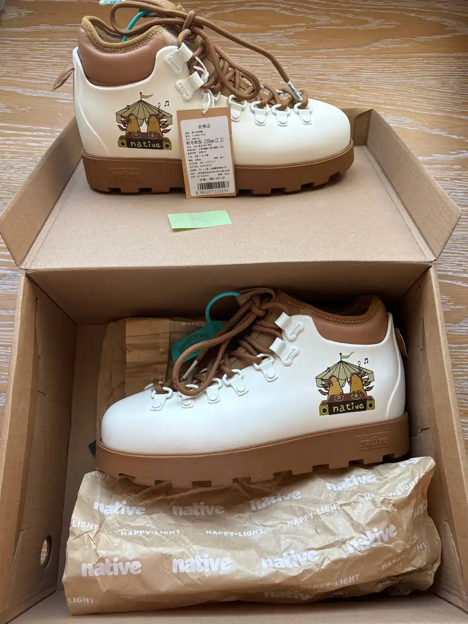 Ботинки Native оригинал новые - Обувь (Одежда) в Мытищи