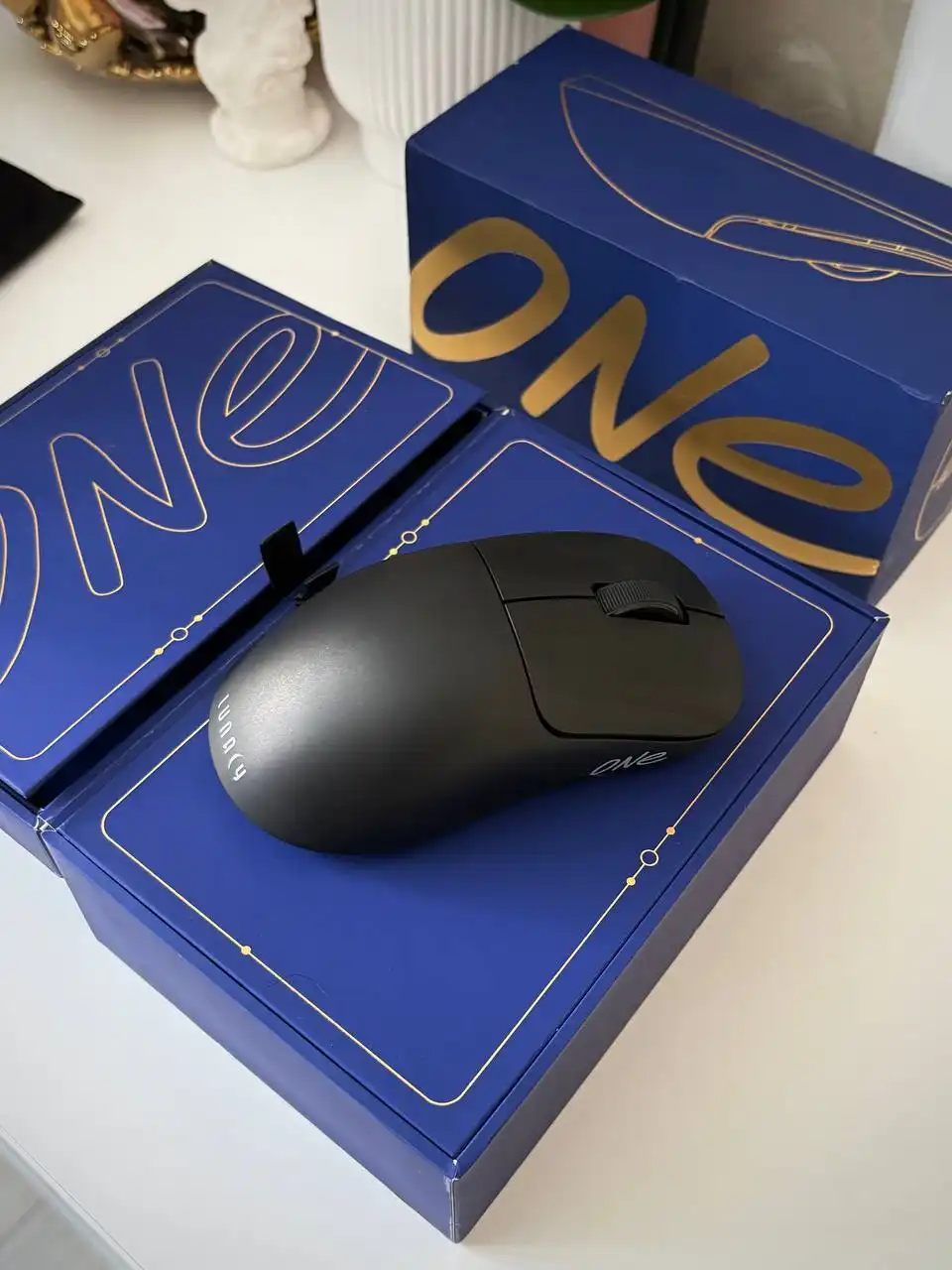 Компьютерная мышь Lunacy со стеклянными глайдами - Компьютерные мыши (Электроника) в Мытищи