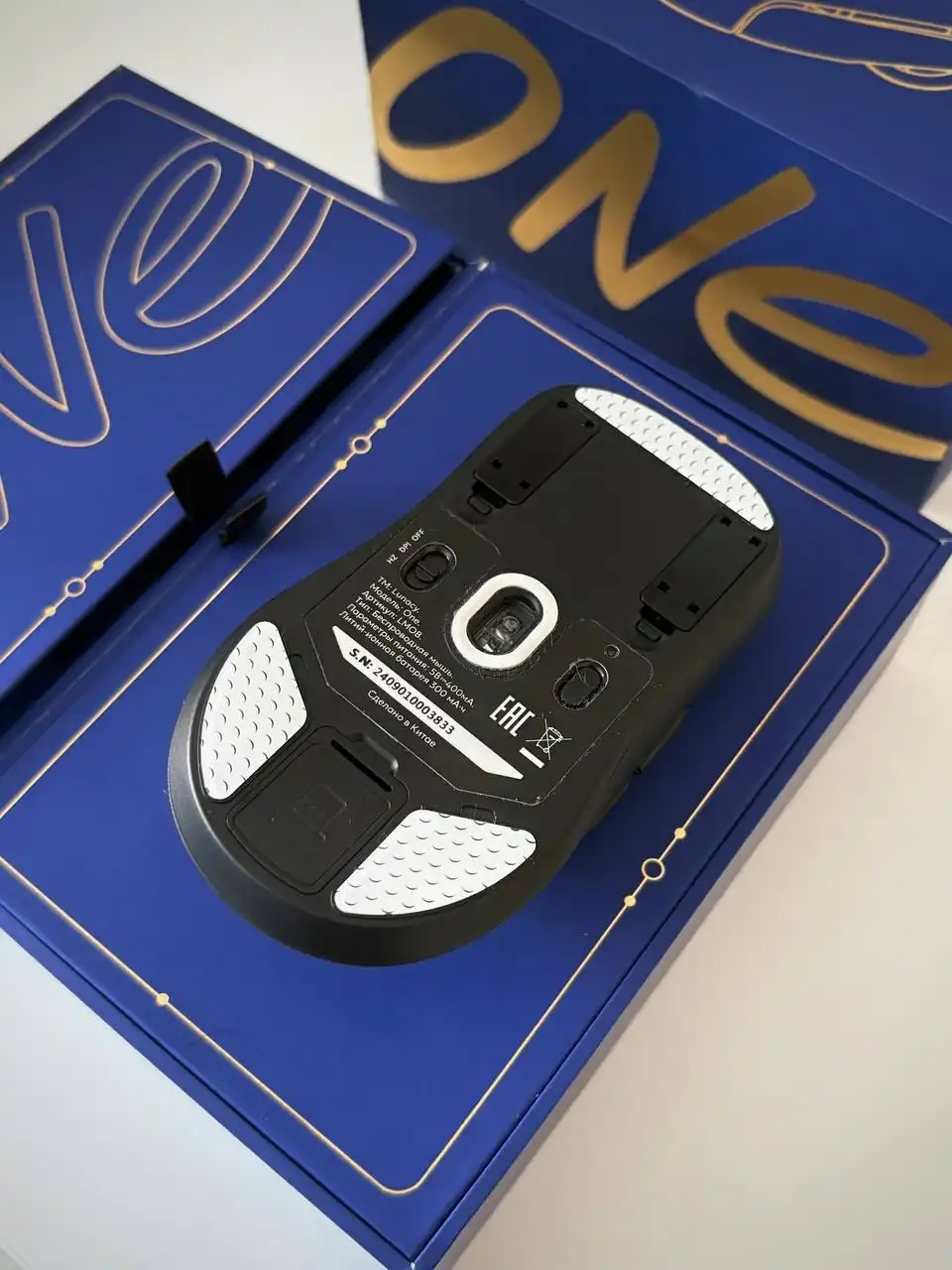 Компьютерная мышь Lunacy со стеклянными глайдами - Компьютерные мыши (Электроника) в Мытищи