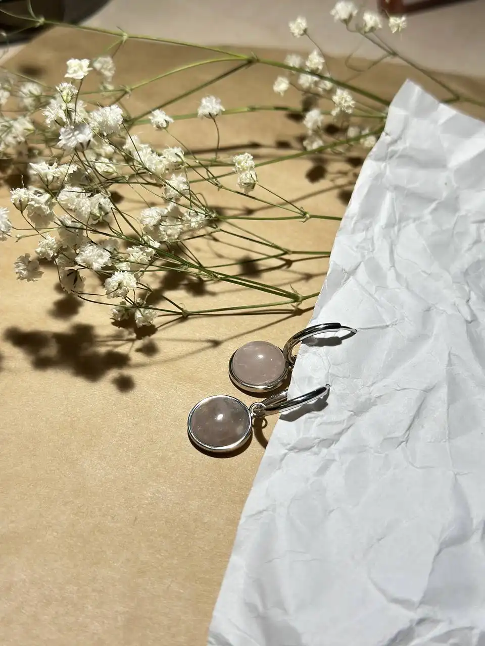 Украшения из нержавеющей стали с натуральными камнями - Украшения (Барахолка) в Мытищи