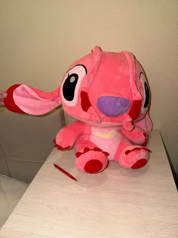 Розовая игрушка Стич 50 см новая - Игрушки в Мытищи