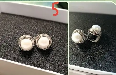 Серьги с натуральными камнями из ювелирных металлов - Ювелирные изделия (Барахолка) в Москва