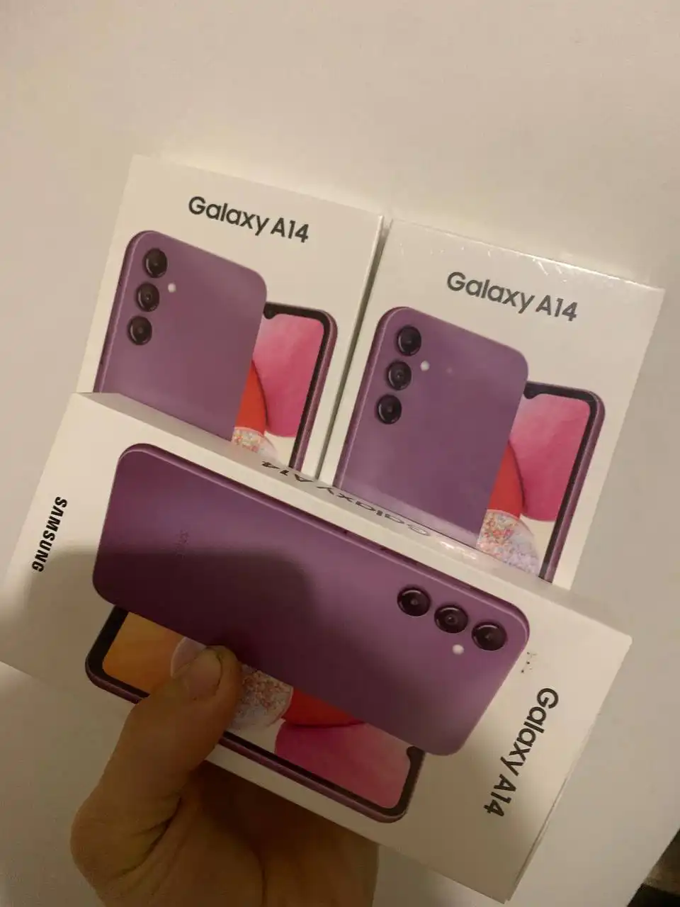 Samsung Galaxy A14 3 шт запечатаны с чеком и гарантией - Смартфоны (Электроника) в Мытищи