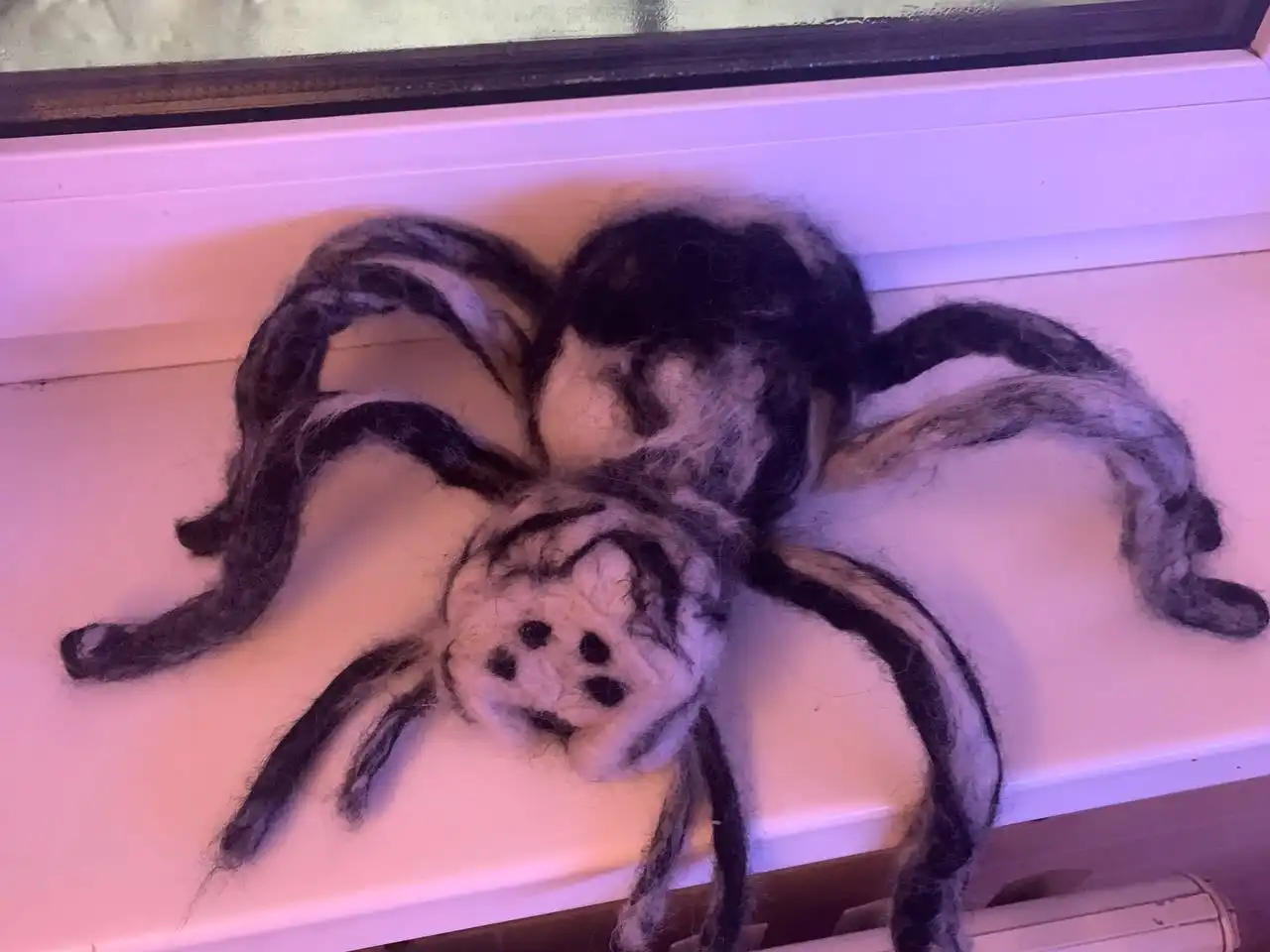 Паук из шерсти в технике валяния - Рукоделие (Хобби и отдых) в Мытищи