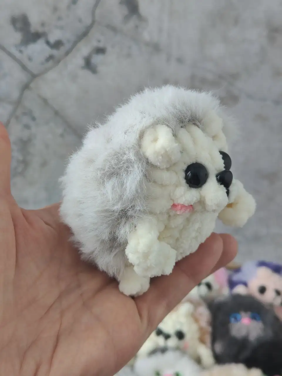 Продаются вязаные игрушки котики и ежики - Вязаные игрушки (Барахолка) в Мытищи