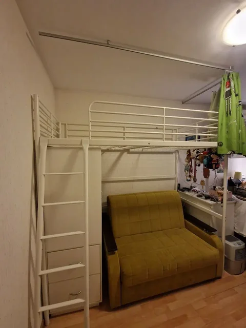 Двухъярусная металлическая кровать 200х90 см - Посуда и домашний текстиль в Мытищи