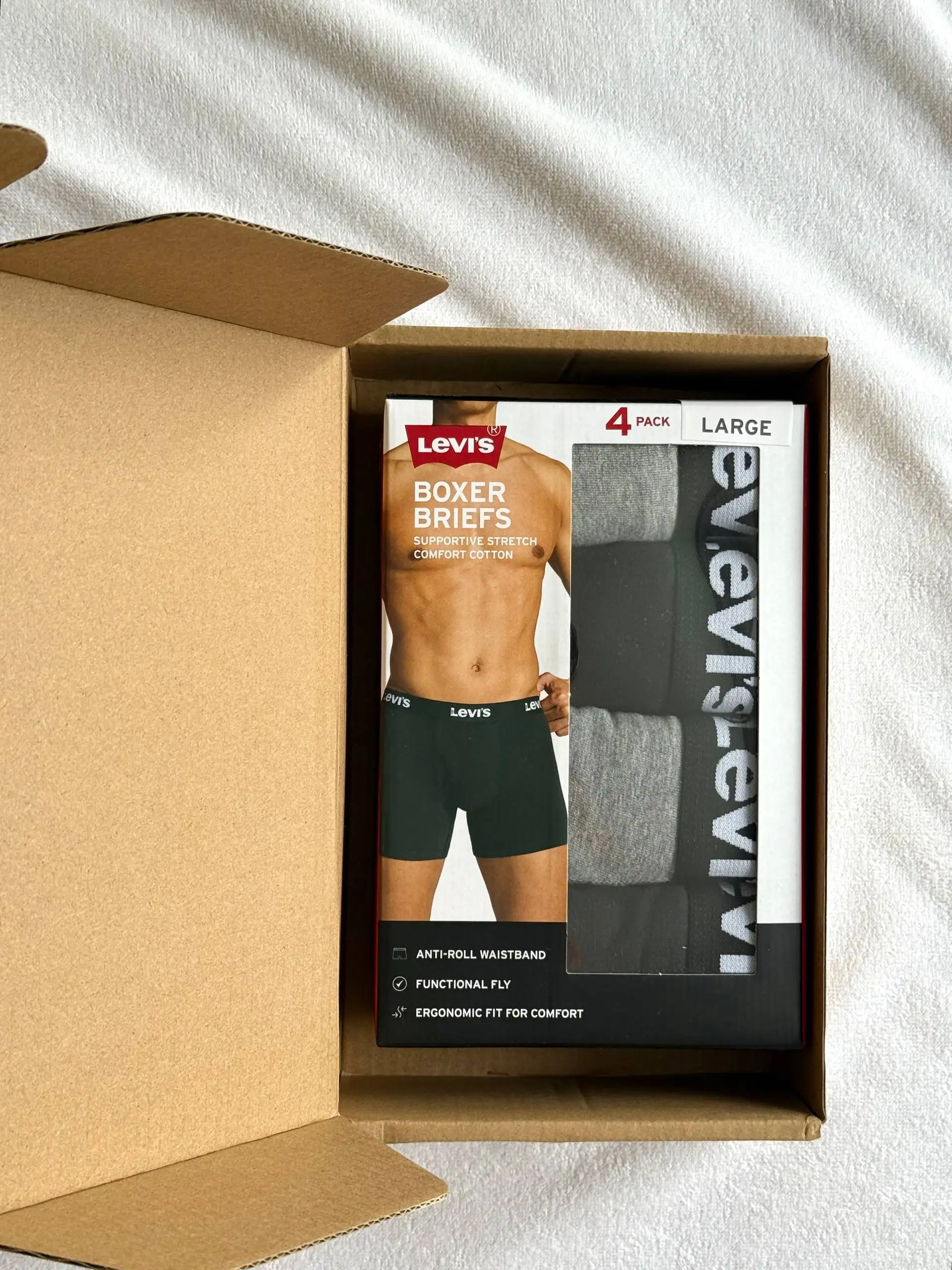 Трусы Levi's оригинальные новые размер L - Мужское белье (Одежда) в Мытищи