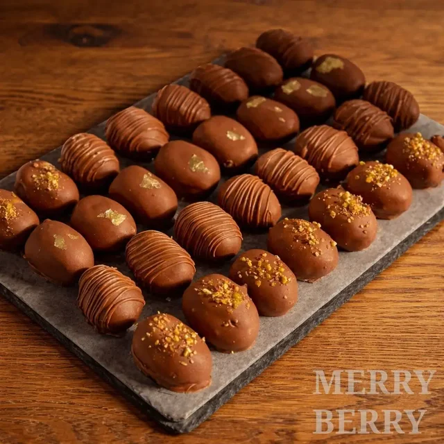 Финики в шоколаде с орехами - Двери в Мытищи