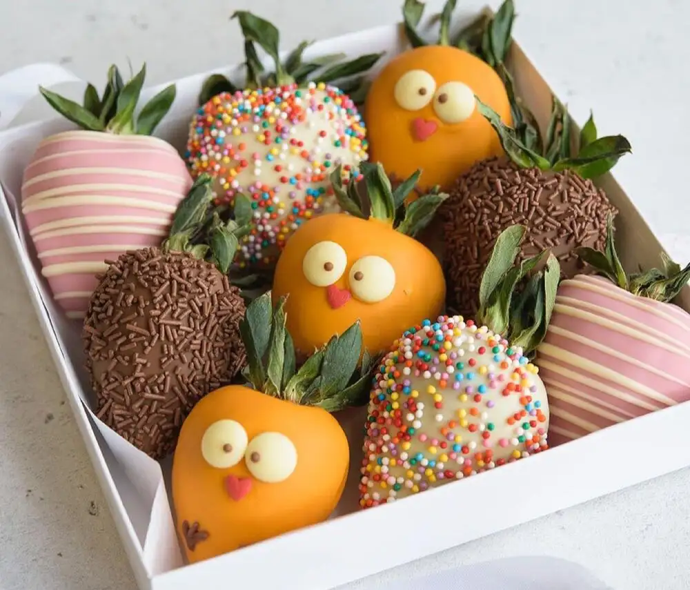 Предзаказ пасхальных наборов из клубники в шоколаде - Барахолка в Мытищи