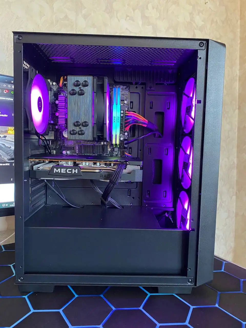 Игровой компьютер Ryzen 5 5500 RX 6600 32 ГБ - Компьютеры (Электроника) в Мытищи