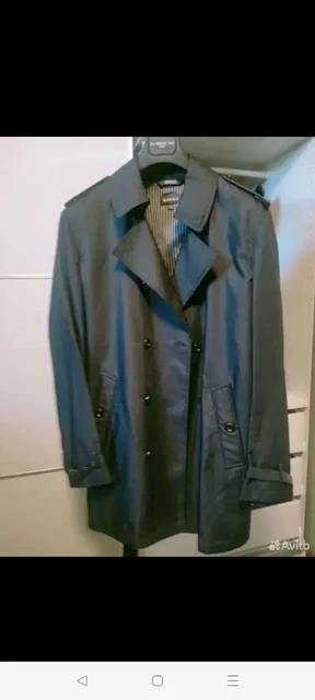 Мужской плащ Riggi черного цвета в отличном состоянии - Свитер в Мытищи