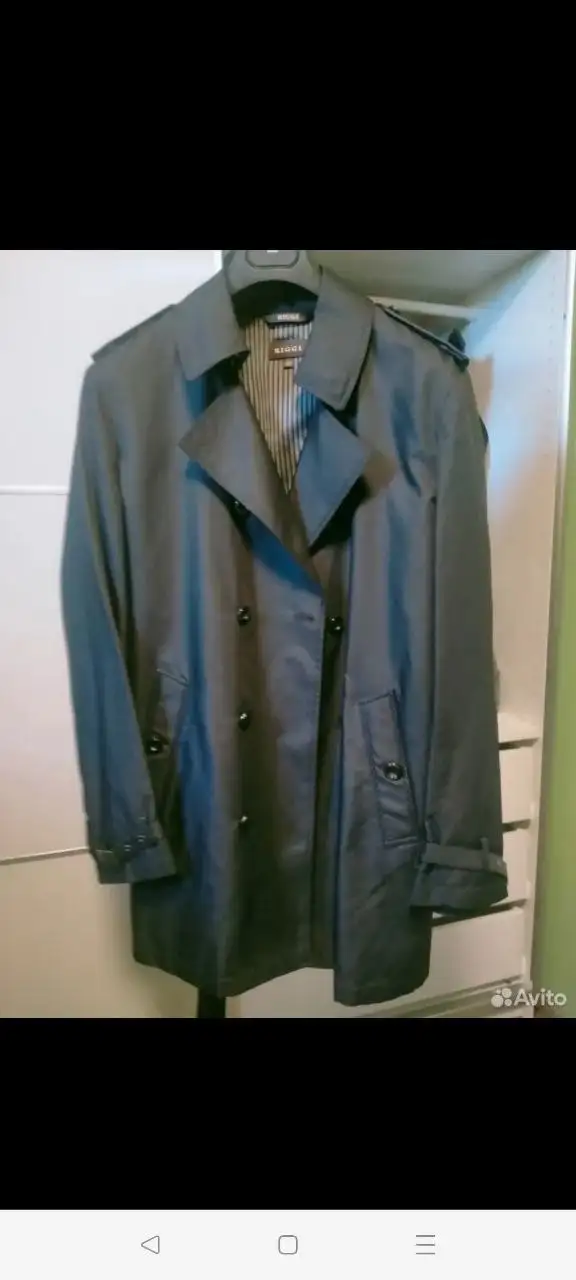 Мужской плащ Riggi черного цвета в отличном состоянии - Верхняя одежда (Одежда) в Мытищи