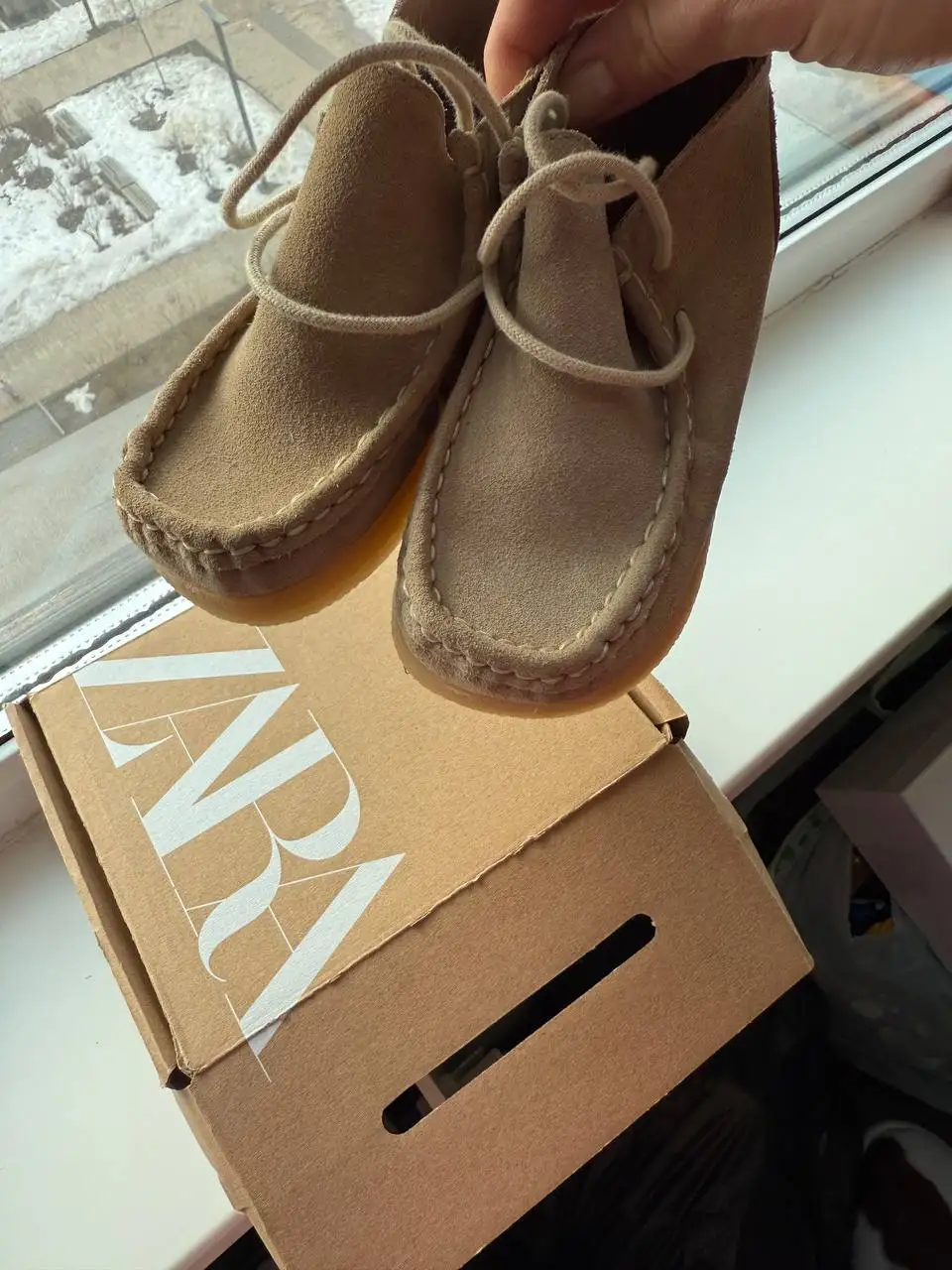 Продам мокасины Zara - Обувь (Одежда) в Мытищи