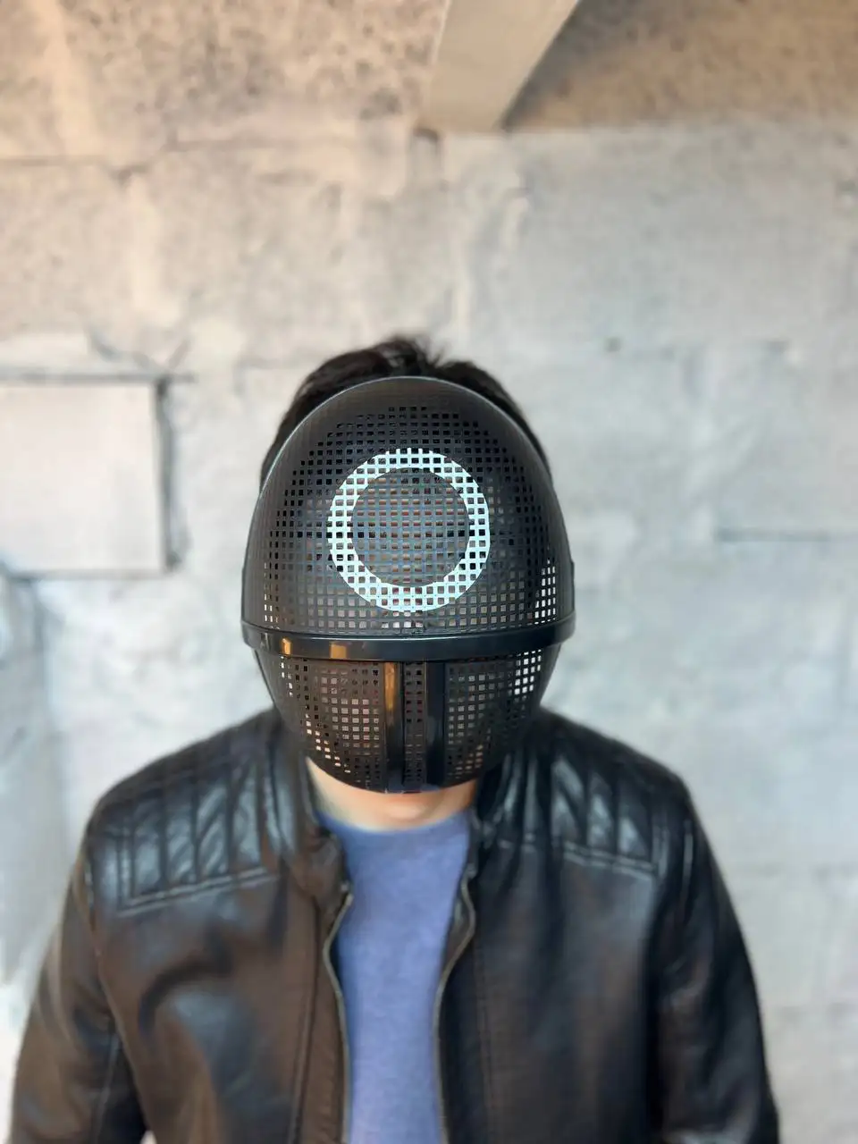 Маска из игры кальмара квадраты и круги - Аксессуары (Барахолка) в Мытищи