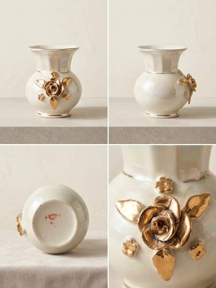 Винтажная вазочка Porzellanfabrik Gräfenroda (ГДР) 1971-1975 гг. - Барахолка в Мытищи