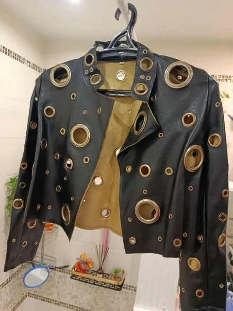 Куртка ЭКО-кожа, размер 42-44 - Ветровки в Мытищи