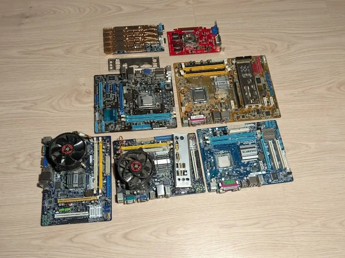 Продажа плат из старых ПК - Компьютерные комплектующие (Электроника) в Королёв