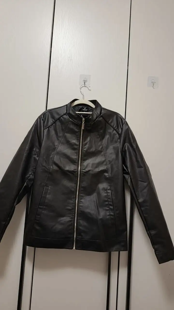 Куртка из экокожи 44 размера - Верхняя одежда (Одежда) в Мытищи