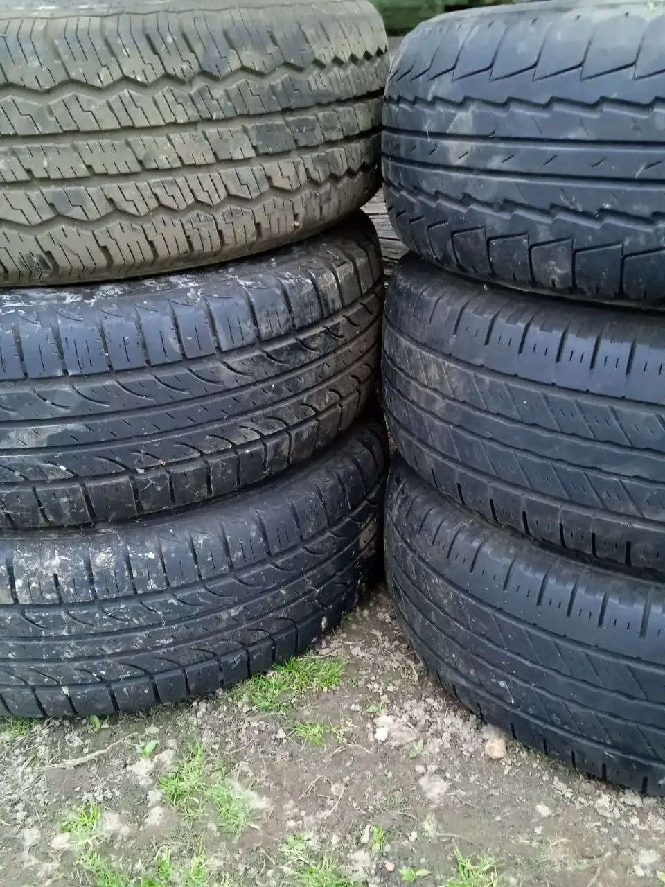 Продаётся резина б/у 235/70 R-16 Hankook Matador Kumho - Шины и диски (Запчасти) в Мытищи