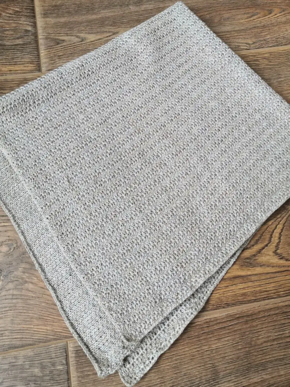 Плед для малыша из полушерстяной белорусской пряжи - Текстиль для детей (Барахолка) в Мытищи