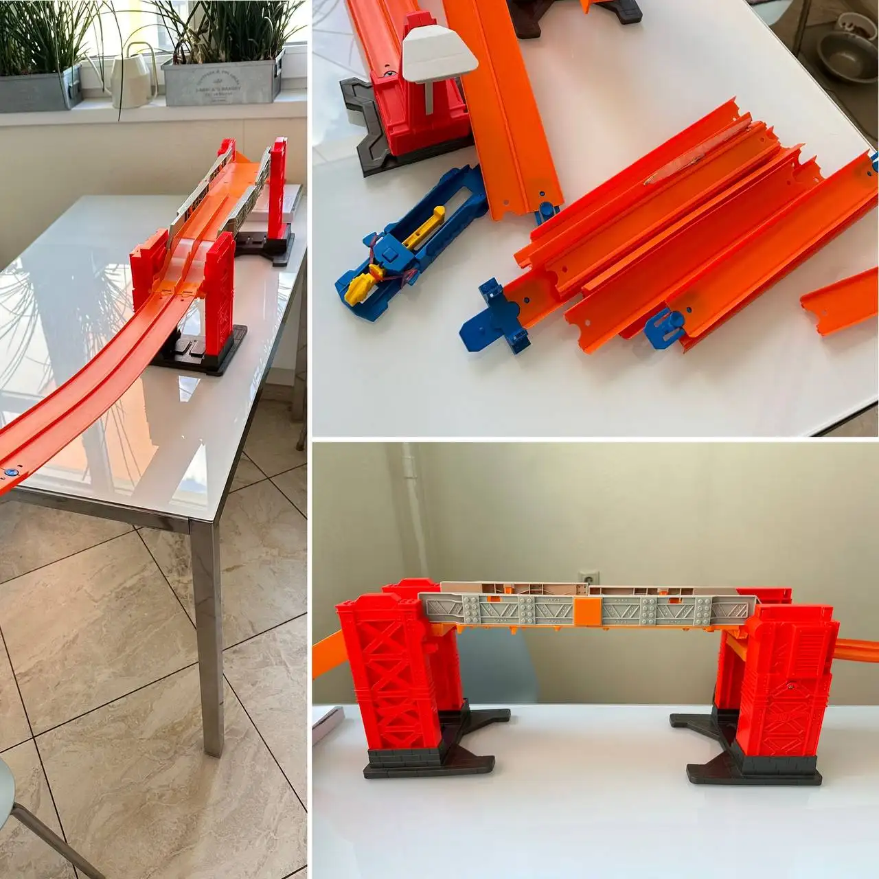 Трек Hot Wheels Хот Вилс парящий мост и дороги к нему - Игрушки (Товары для детей) в Мытищи