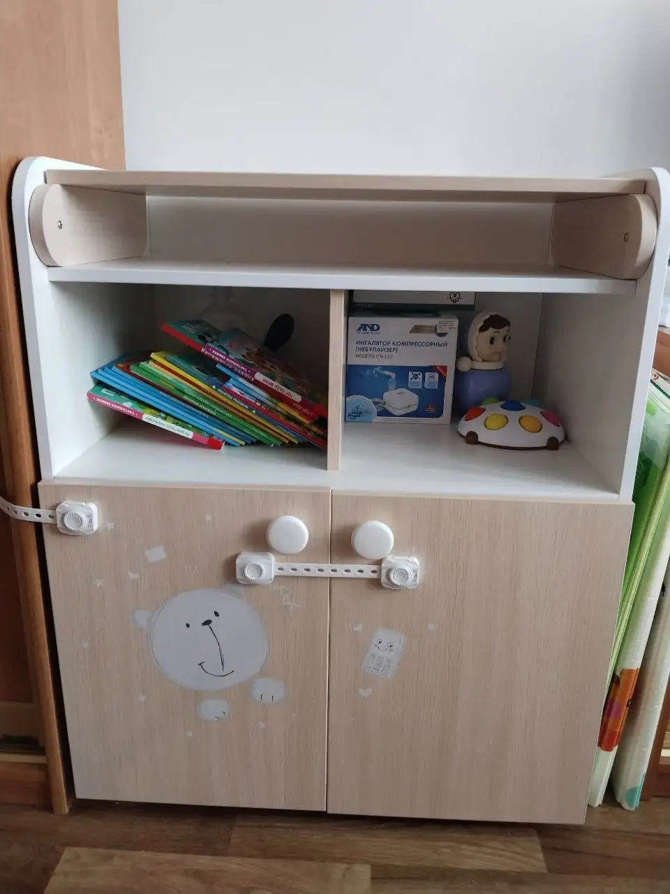 Пеленальный комод Polini kids french 1270 Teddy - Мебель для детей (Товары для детей) в Мытищи