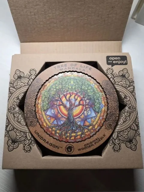 Пазл wooden puzzle mandala tree of life - частное объявление в Мытищи
