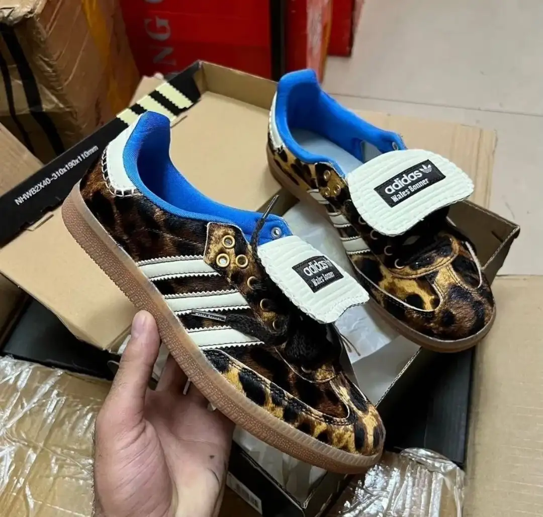 Кроссовки Adidas Samba Pony Wales Bonner Leopard - Обувь (Одежда) в Мытищи