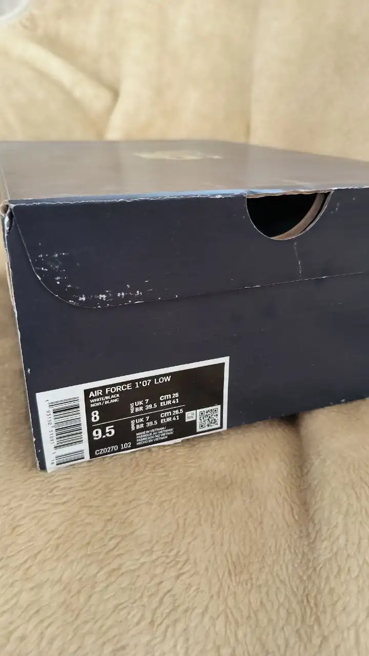 Продаю кроссовки Nike Air Force 1/07 размеры 41, 42 - Обувь (Барахолка) в Мытищи