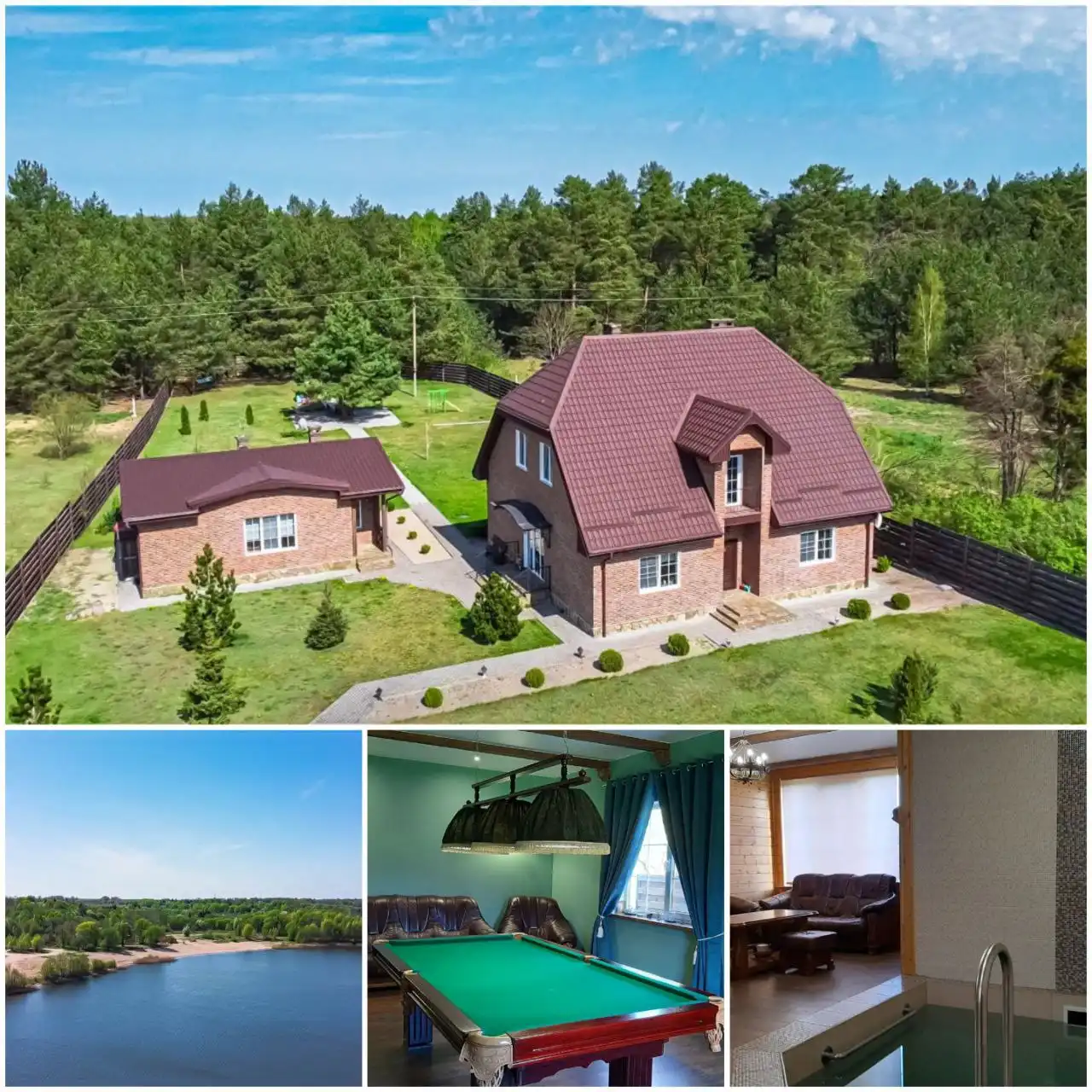 Уникальный дом с гостевой постройкой и участком 30 соток под Калининградом