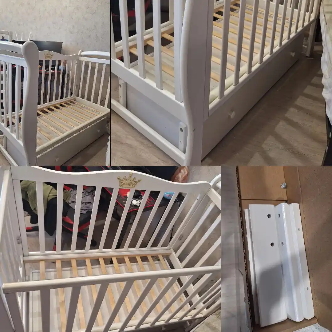 Продам кроватку 2 уровня с маятником