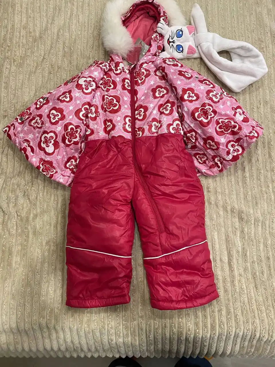 Новый зимний теплый комбинезон