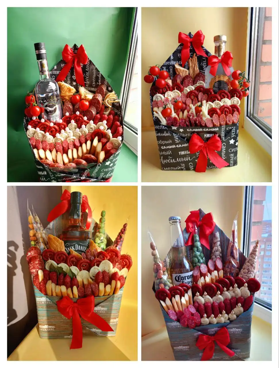 Съедобные букеты на любой вкус и бюджет