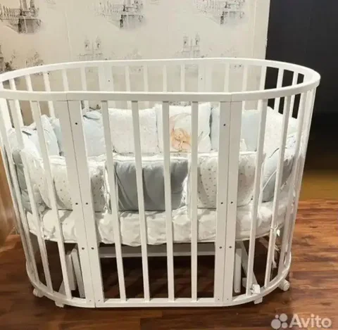 Кроватка 3/1 с маятником - частное объявление в Уфа