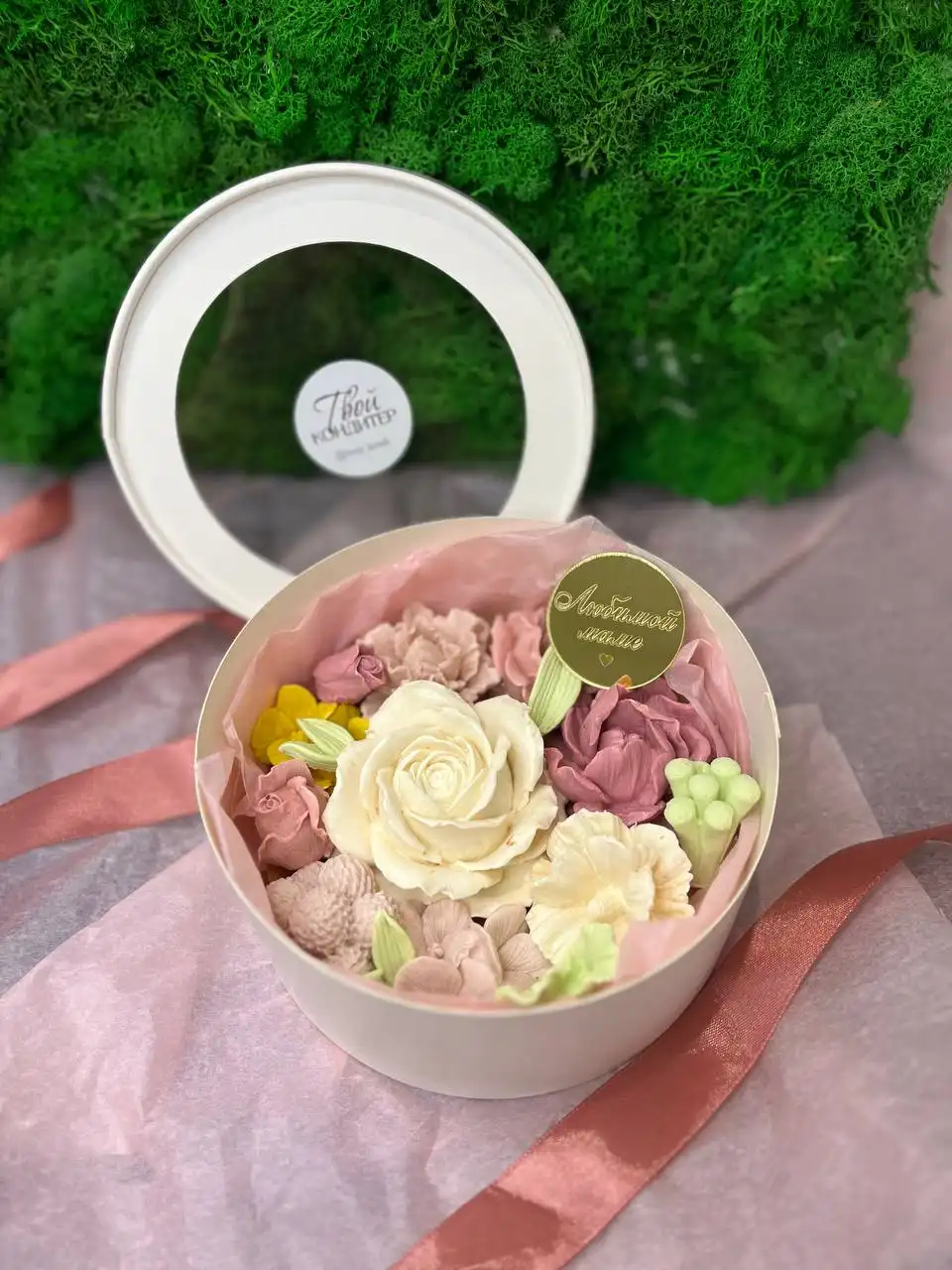 Бенто тортики и зефирные букеты