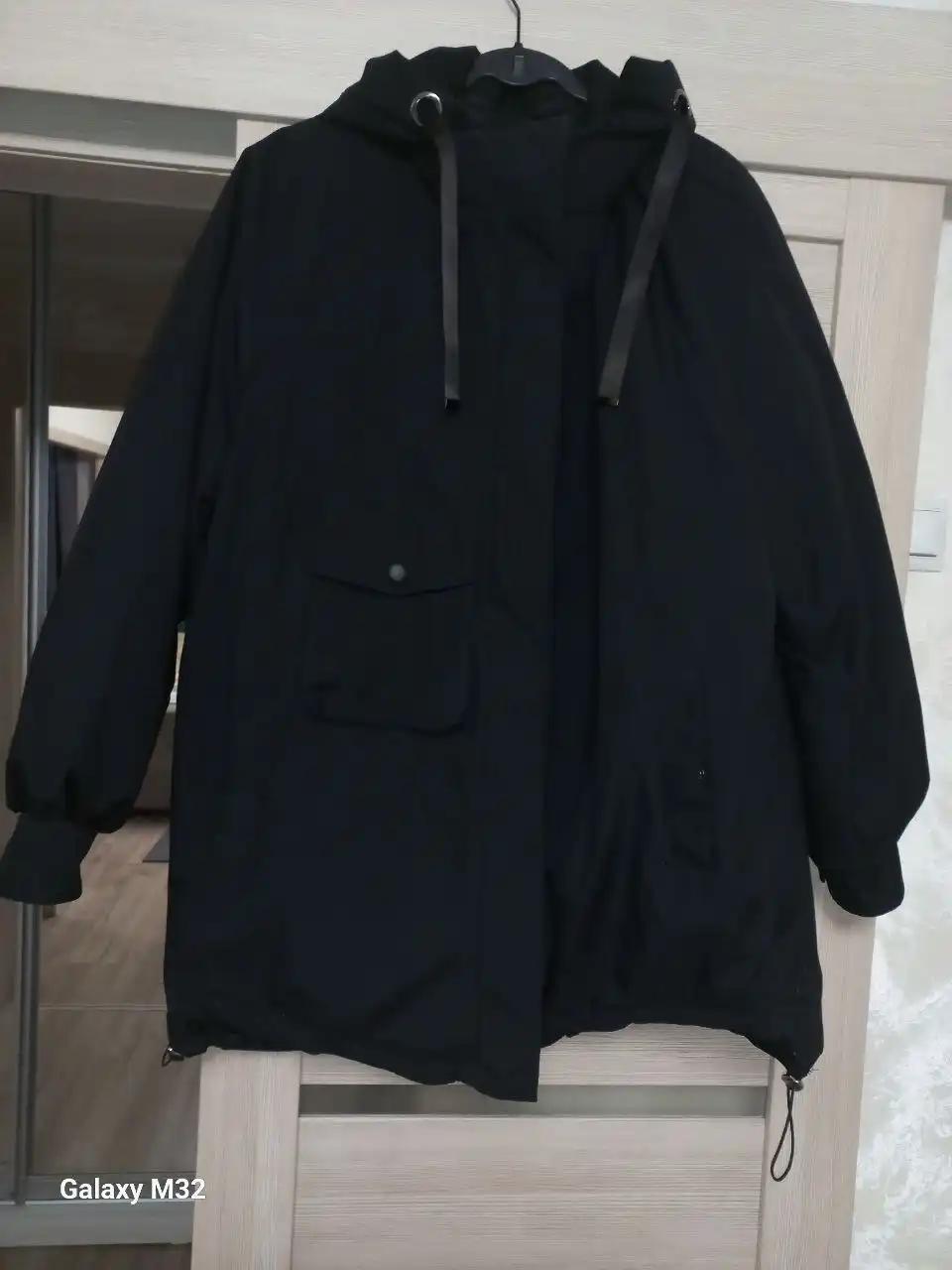 Продам зимнюю куртку оверсайз размер 54