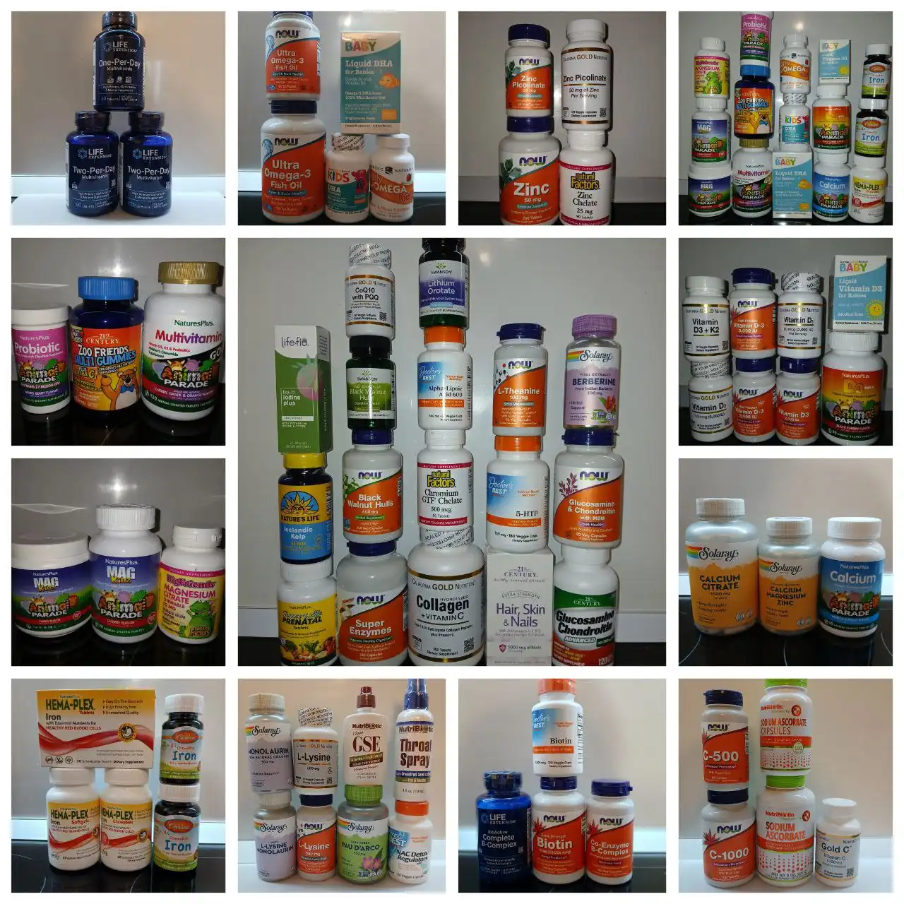 Витамины с iHerb для детей и взрослых