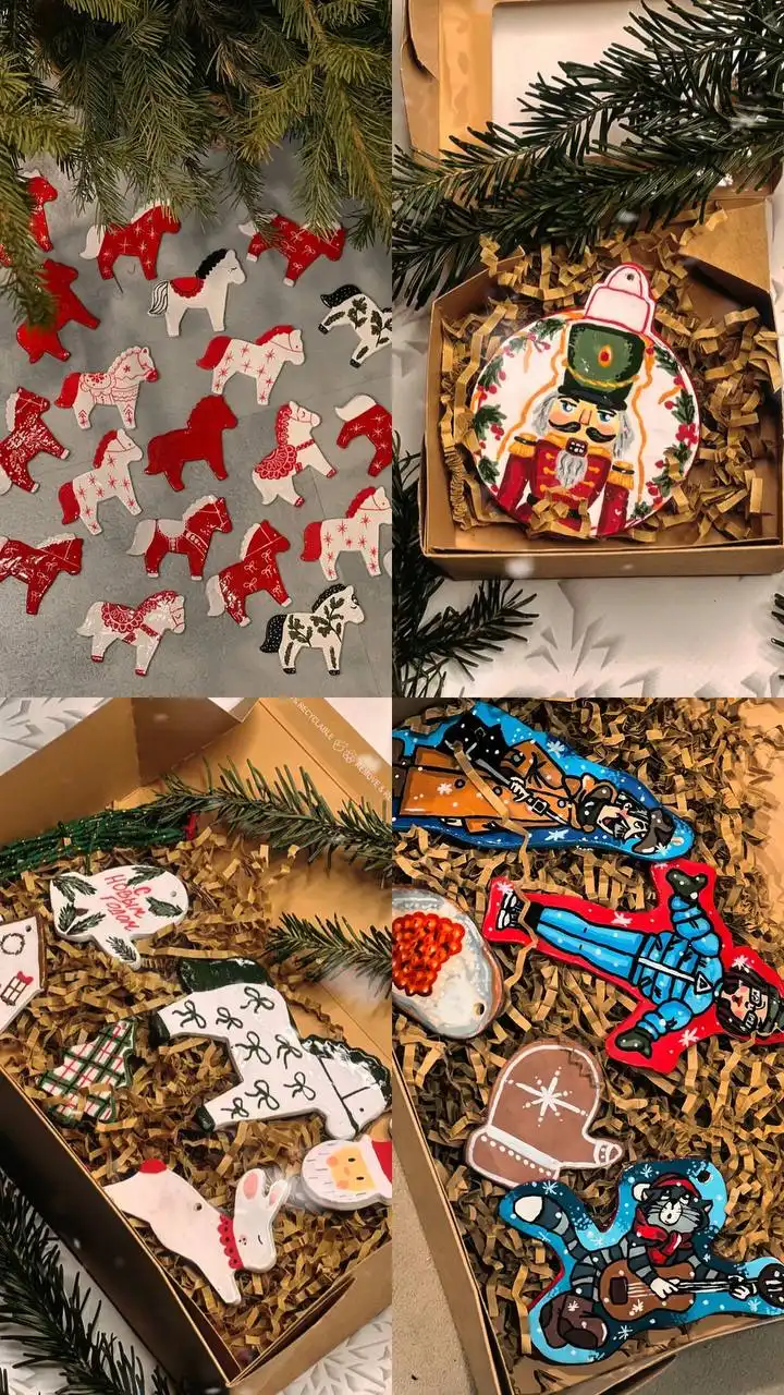 Эксклюзивные керамические игрушки ручной работы