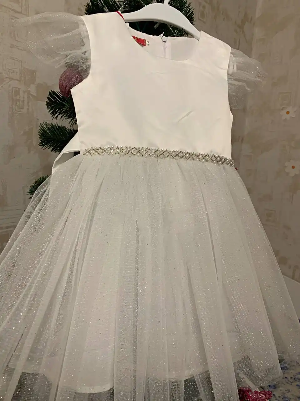 Новое платье снежинки размер 98-104