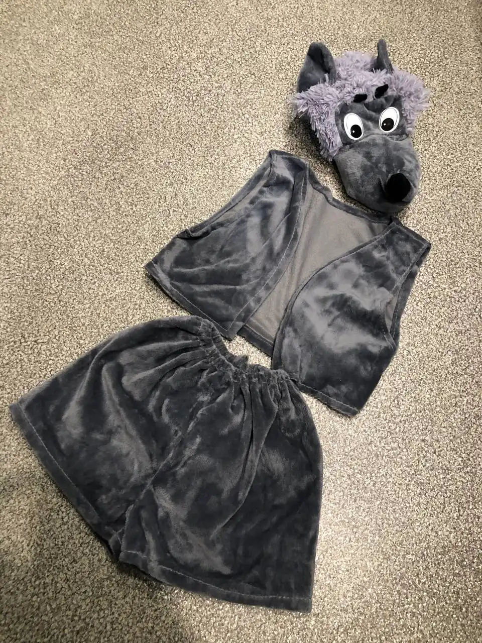 Новогодний костюм волка для детей 3-5 лет