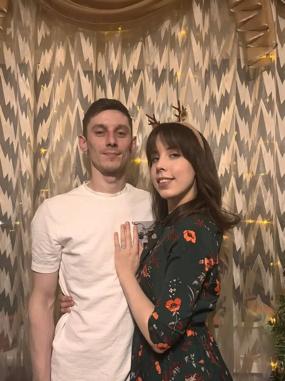 Новогодняя памятная открытка в советском стиле