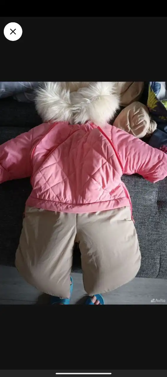 Комбинезон трансформер на девочку до года