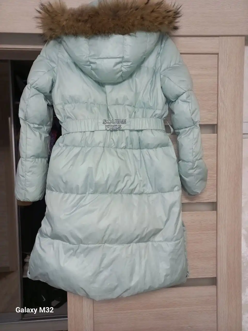 Подростковый зимний пуховик