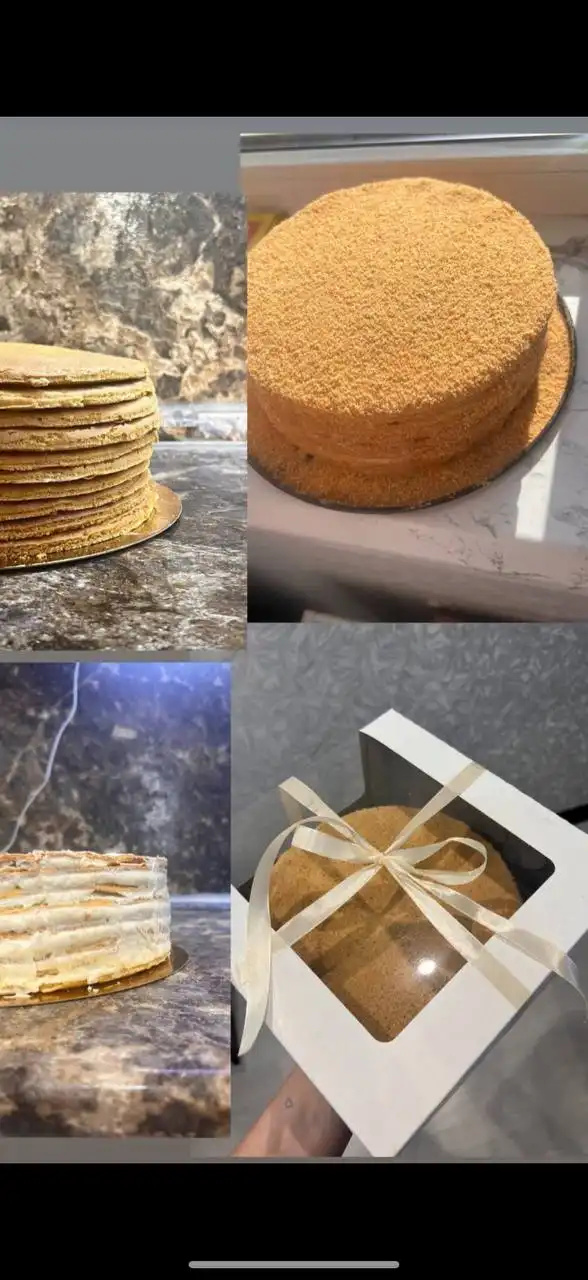 Торт медовик от начинающего кондитера