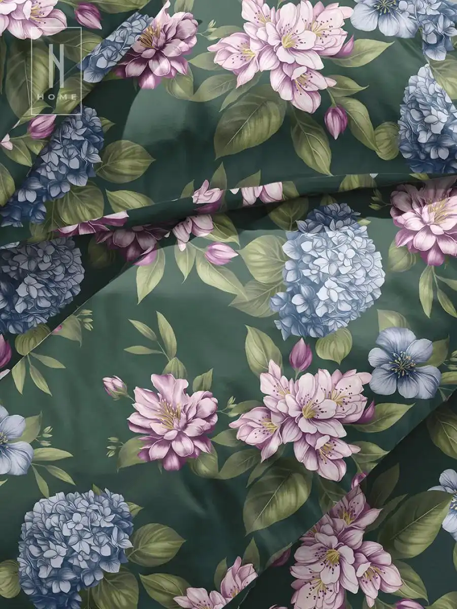 Постельное бельё семейное 100% хлопок поплин