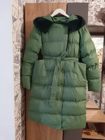 Зимняя теплая курточка с капюшоном - null в Уфа