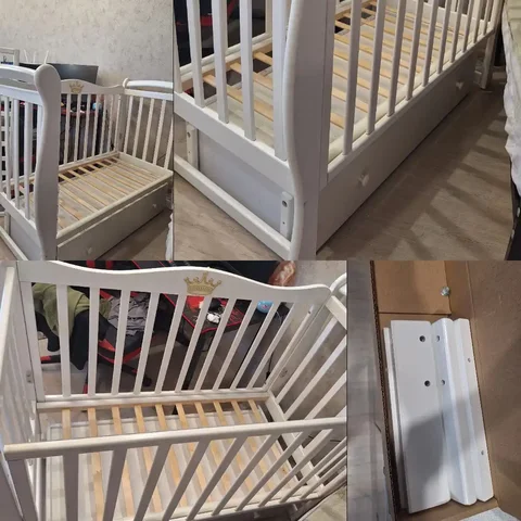 Продам детскую кроватку с маятником - Детское питание в Уфа